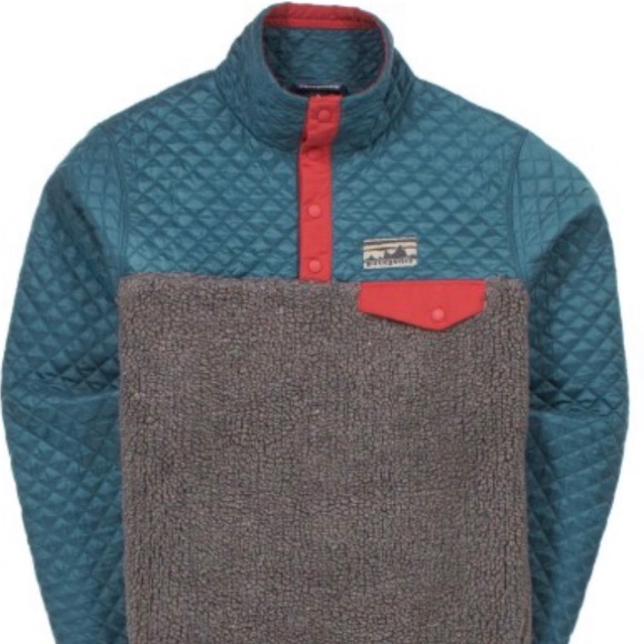 Patagonia Jackets & Blazers - Patagonia mixed retooled snap T
